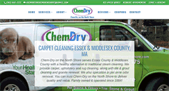 Desktop Screenshot of chemdryonthenorthshore.com